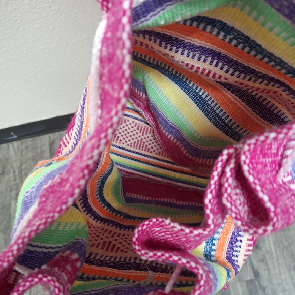 Colorful Striped Backpack - Picture 4 of 4